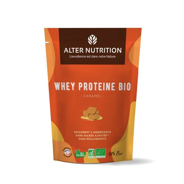 Protéine lactosérum caramel 200g