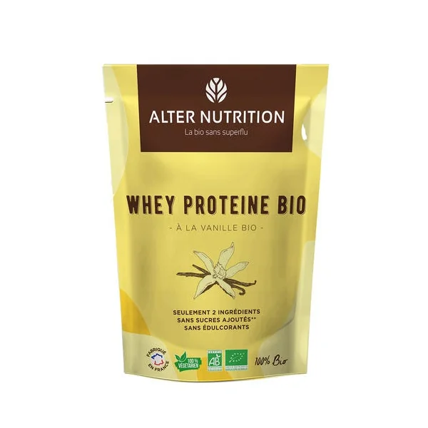 Protéine lactosérum à la vanille 200g