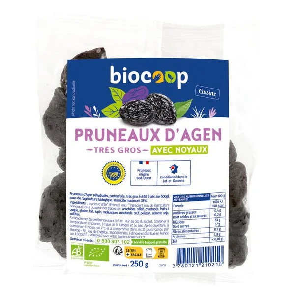 Pruneau Agen réhydraté très gros 250g