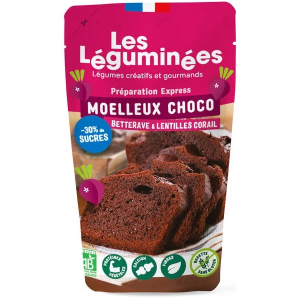 Préparation moelleux choco betterave 200g