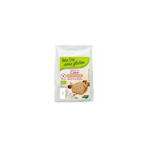 Préparation pour cake sans gluten - Châtaigne & souchet - 300g