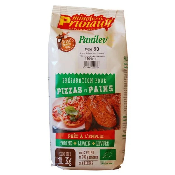 Préparation pour pizzas et pains 1kg