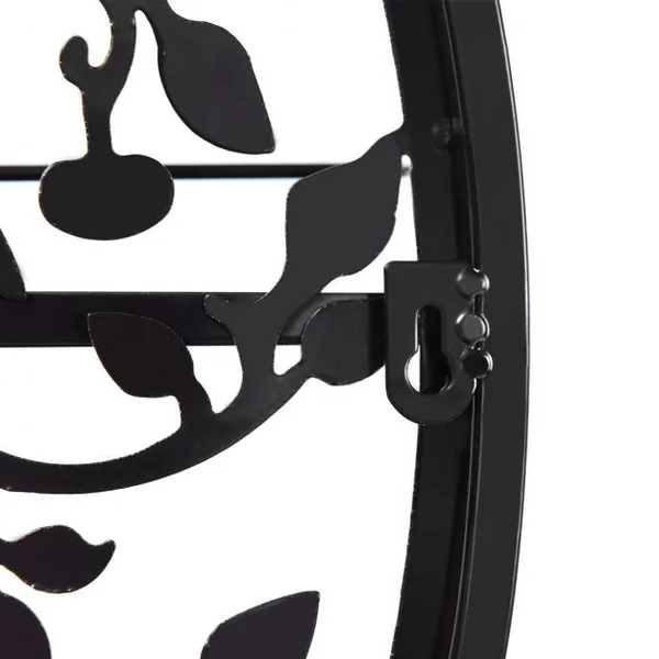 Présentoirs pour Vernis à Ongles Etagère Mural pour Vernis à Ongles 5 Niveaux Noir