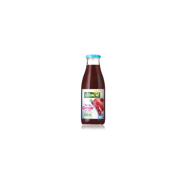 Pur jus de grenade bio non filtré - 1L
