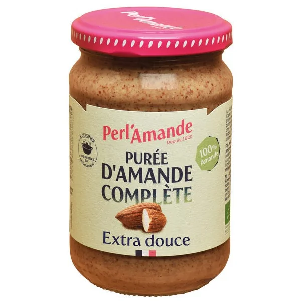 Purée d'amande complète extra douce 280g