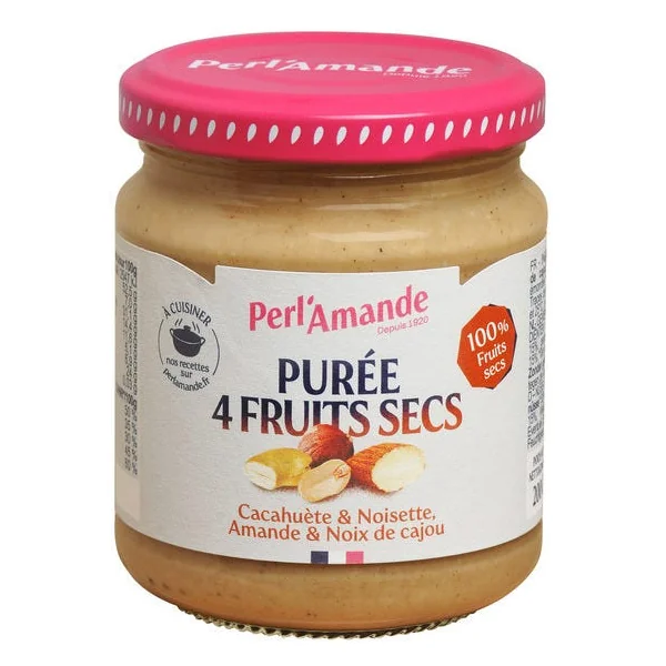 Purée de 4 fruits secs 200g