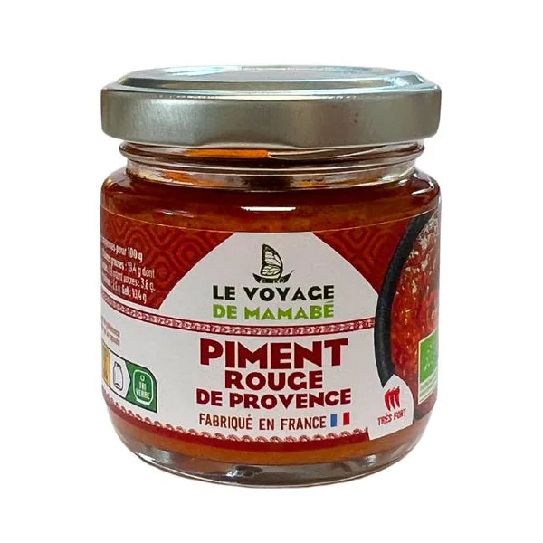 Purée de piment rouge de Provence 85g