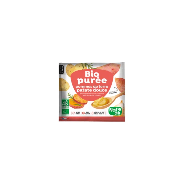 Purée de pommes de terre et patate douce bio - 30g