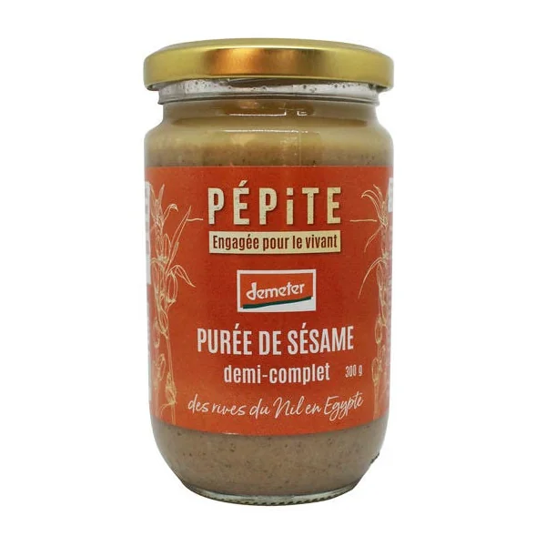 Purée de sésame demi-complet 300g