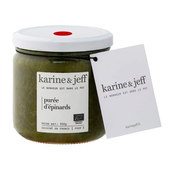Purée d'épinards 350g
