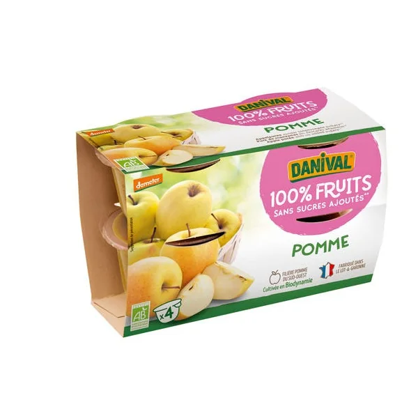 Purée pomme 4x100g