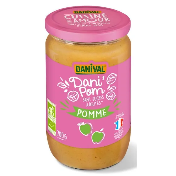 Purée pomme 700g