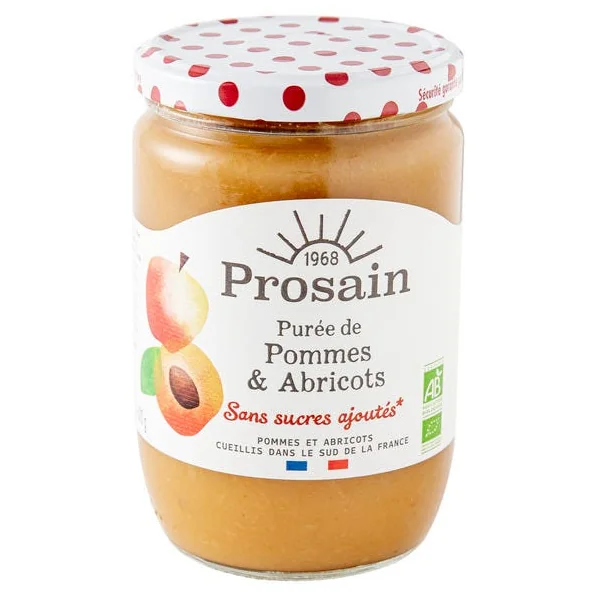 Purée pomme abricot 620g