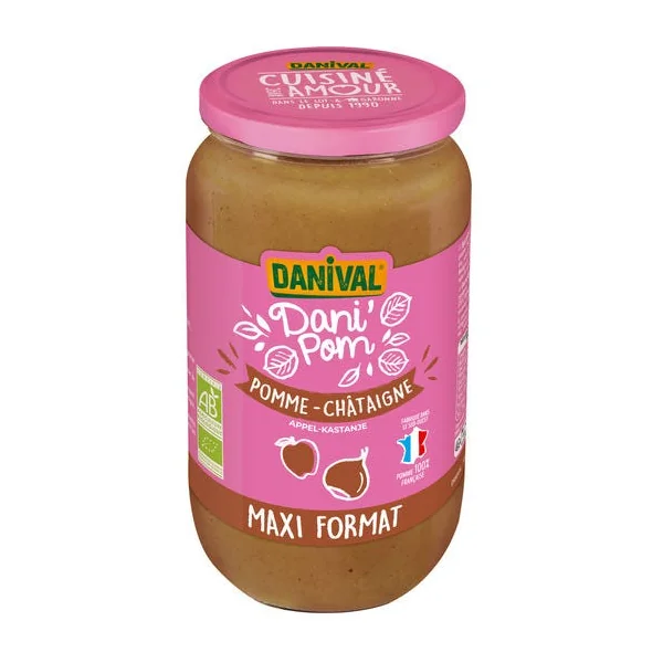 Purée pomme châtaigne 1,05kg