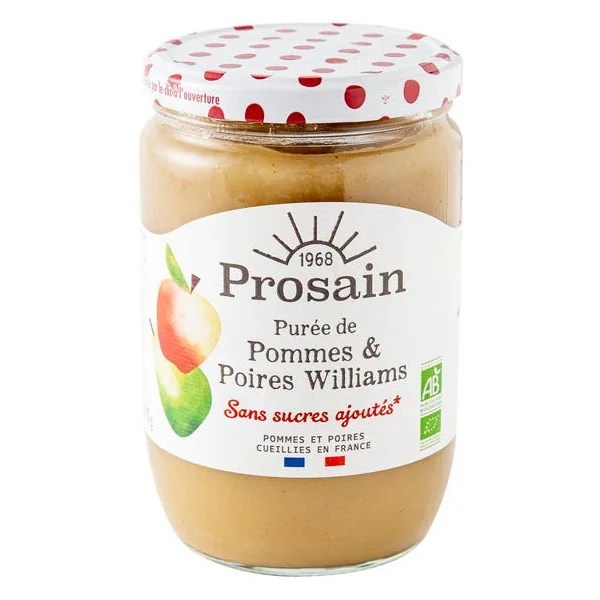 Purée pomme poire Williams 620g