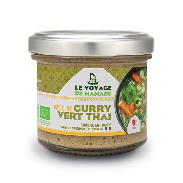 Pâte de curry vert thaï 105g