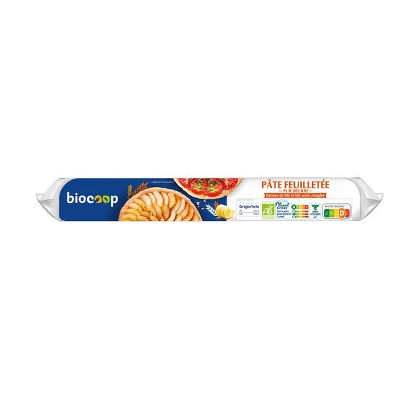 Pâte feuilletée pur beurre 250g