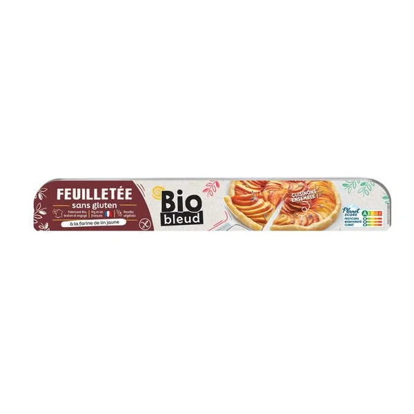 Pâte feuilletée sans gluten 250g