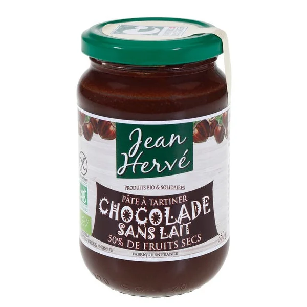 Pâte à tartiner Chocolade sans lait 350g