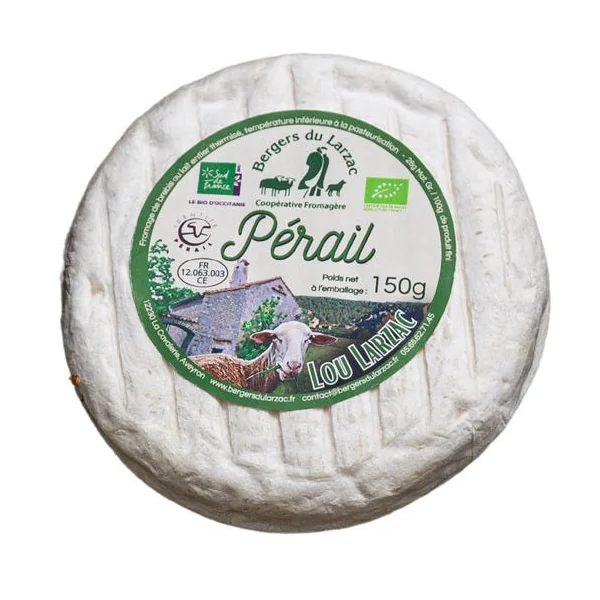 Pérail Lou Larzac lait thermisé 28%MG 150g