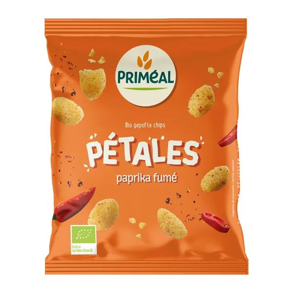 Pétales bio au paprika fumé - 75g