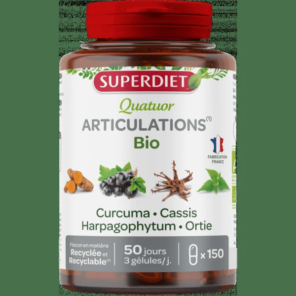 Quatuor curcuma articulations bio 150 gel