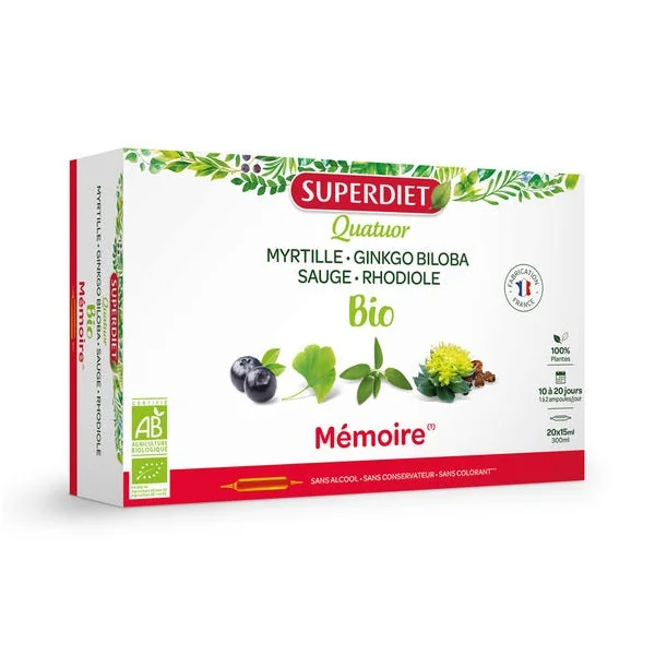 Quatuor mémoire ampoule (20) 300ml