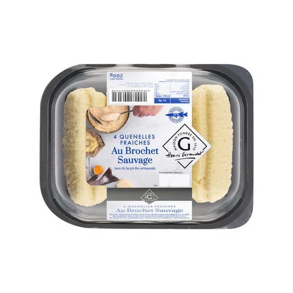 Quenelles brochet fraîches (4) 200g