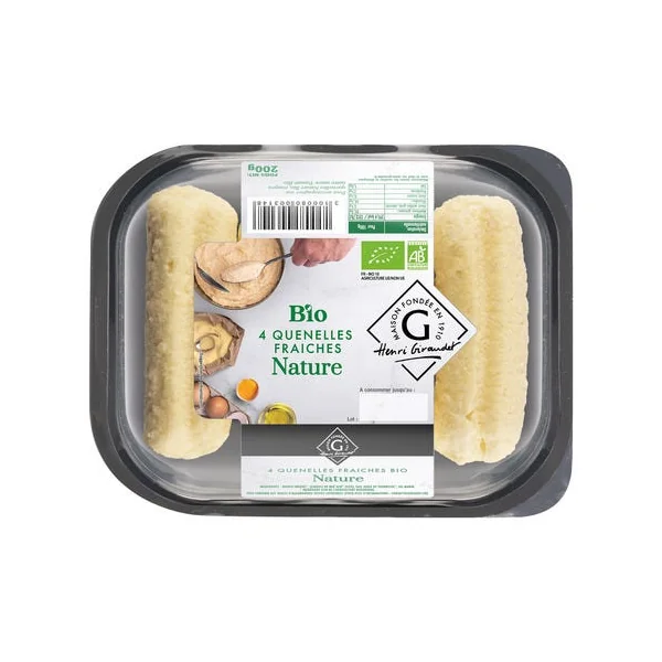Quenelles nature fraîches (4) 200g