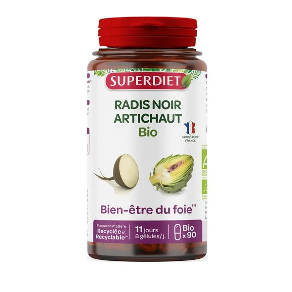 Radis noir artichaut gélule (90) 24.4g