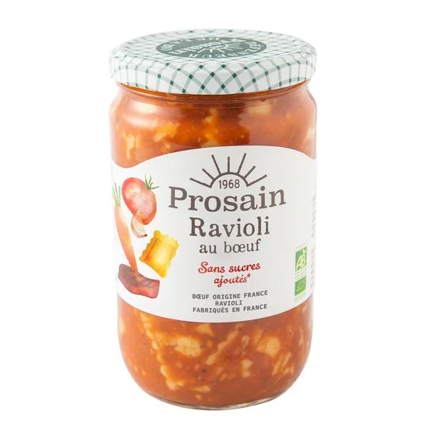 Ravioli boeuf sauce tomate 680g