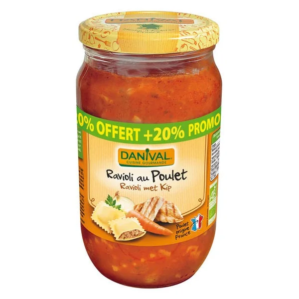 Ravioli poulet 670g +20%