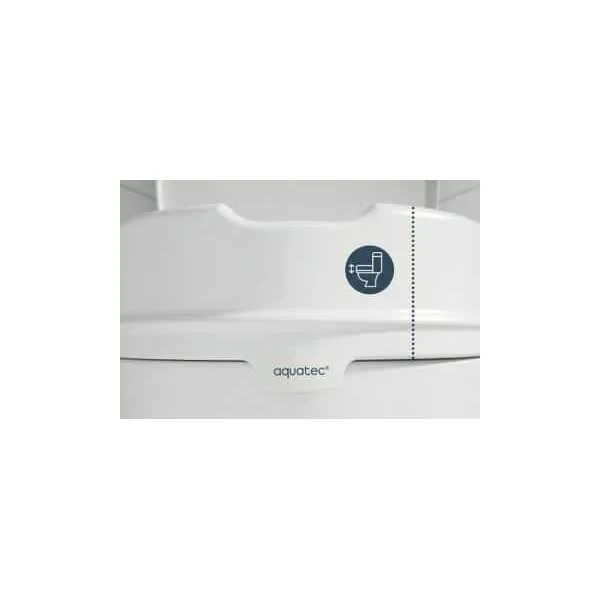REHAUSSE WC AQUATEC PURE CALA SANS COUVERCLE - Oplus Médical