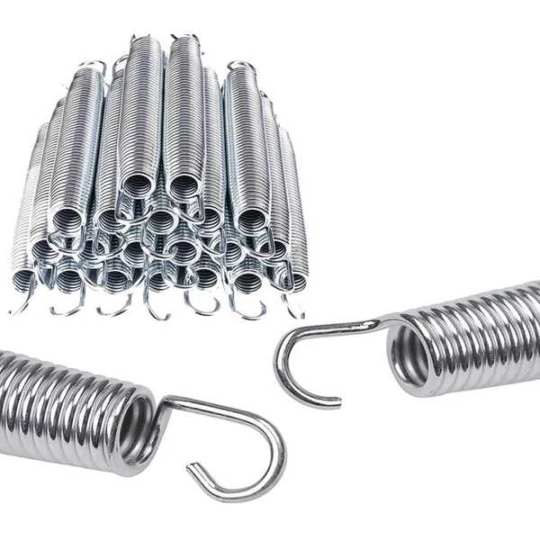 Ressorts de Rechange pour Trampolines x20 Ressorts Acier Galvanisé longueur de 18 cm (7 po) Haute Qualité avec crochets