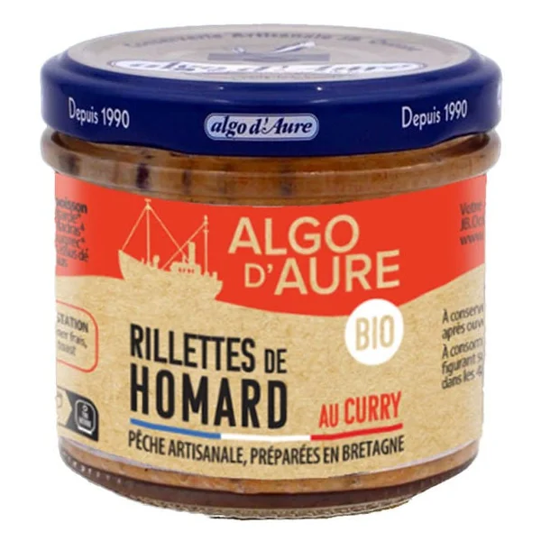 Rillettes de homard au curry 90g