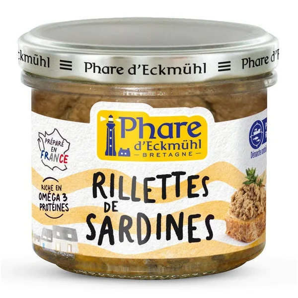 Rillettes de sardine 90g