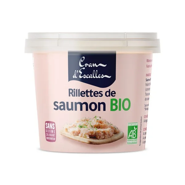 Rillettes de saumon 120g