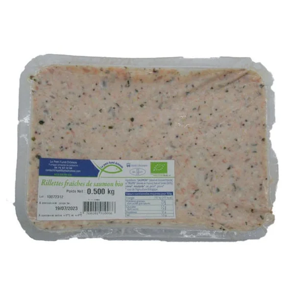 Rillettes saumon et truite