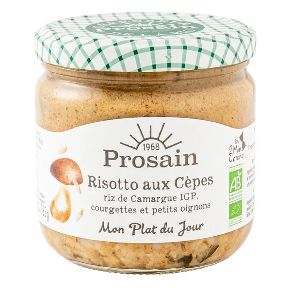 Risotto aux cèpes courgettes 365g
