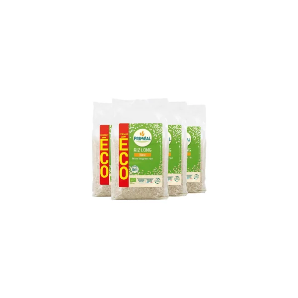Riz long blanc - Lot de 4x2kg