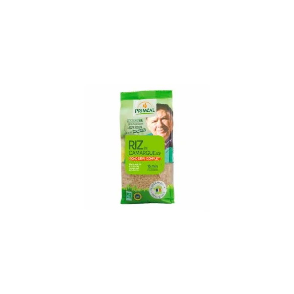 Riz rond demi-complet de Camargue - Origine France - 1kg