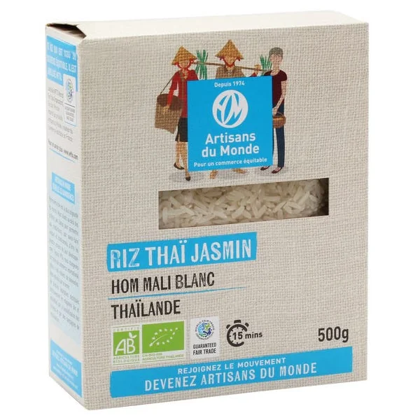 Riz thaï blanc parfumé Hom Mali 500g