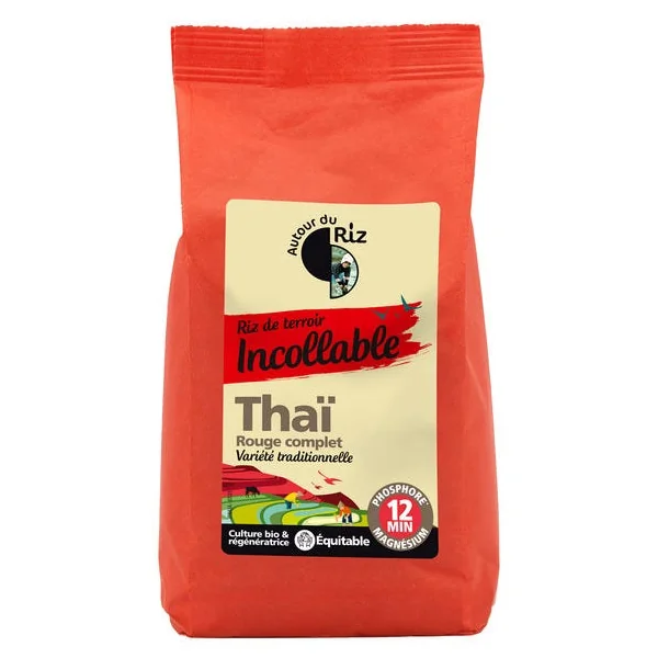 Riz thaï complet rouge CR 500g