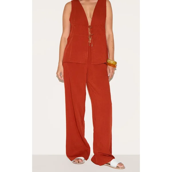 Rouille Pantalon Droit