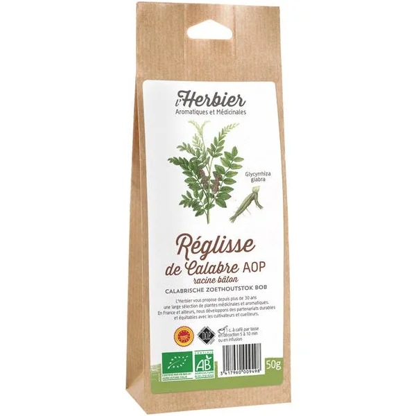 Réglisse de Calabre AOP racine bâton 50g