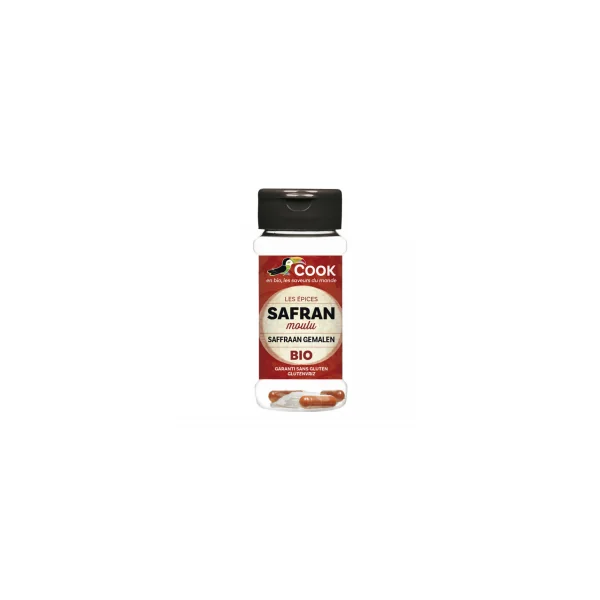 Safran bio en poudre - 1g