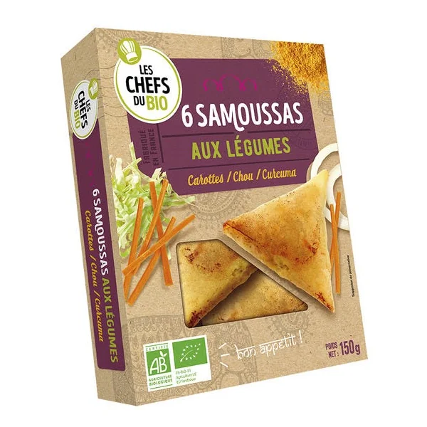 Samoussa légumes (6) 150g