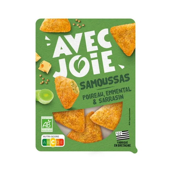 Samoussas poireau emmental sarrasin 160g