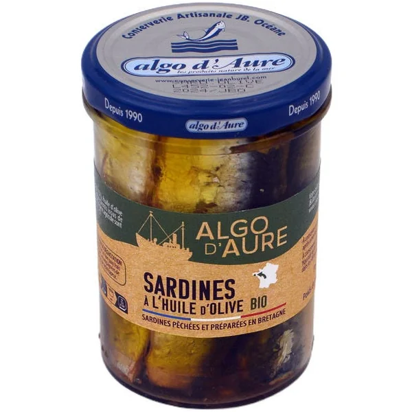 Sardines huile olive 190g