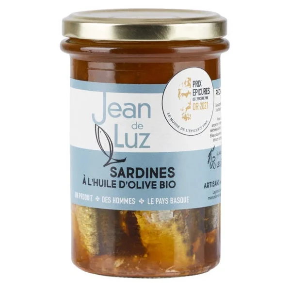 Sardines huile olive 270g